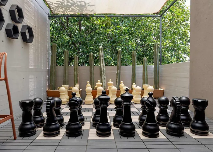 Сasa de vacaciones Architectural Condesa Indoor-outdoor Living